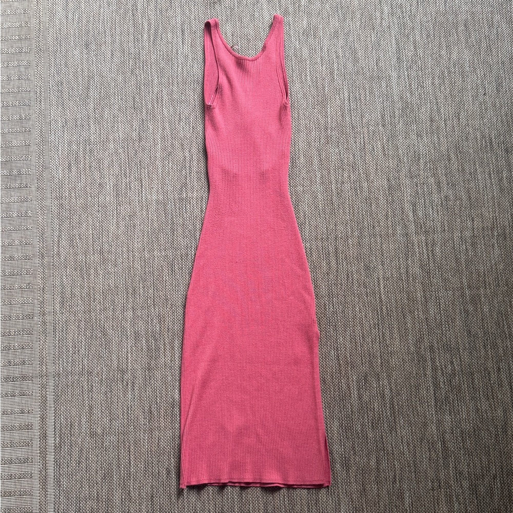 Pink Knit Midi Dress XS/S